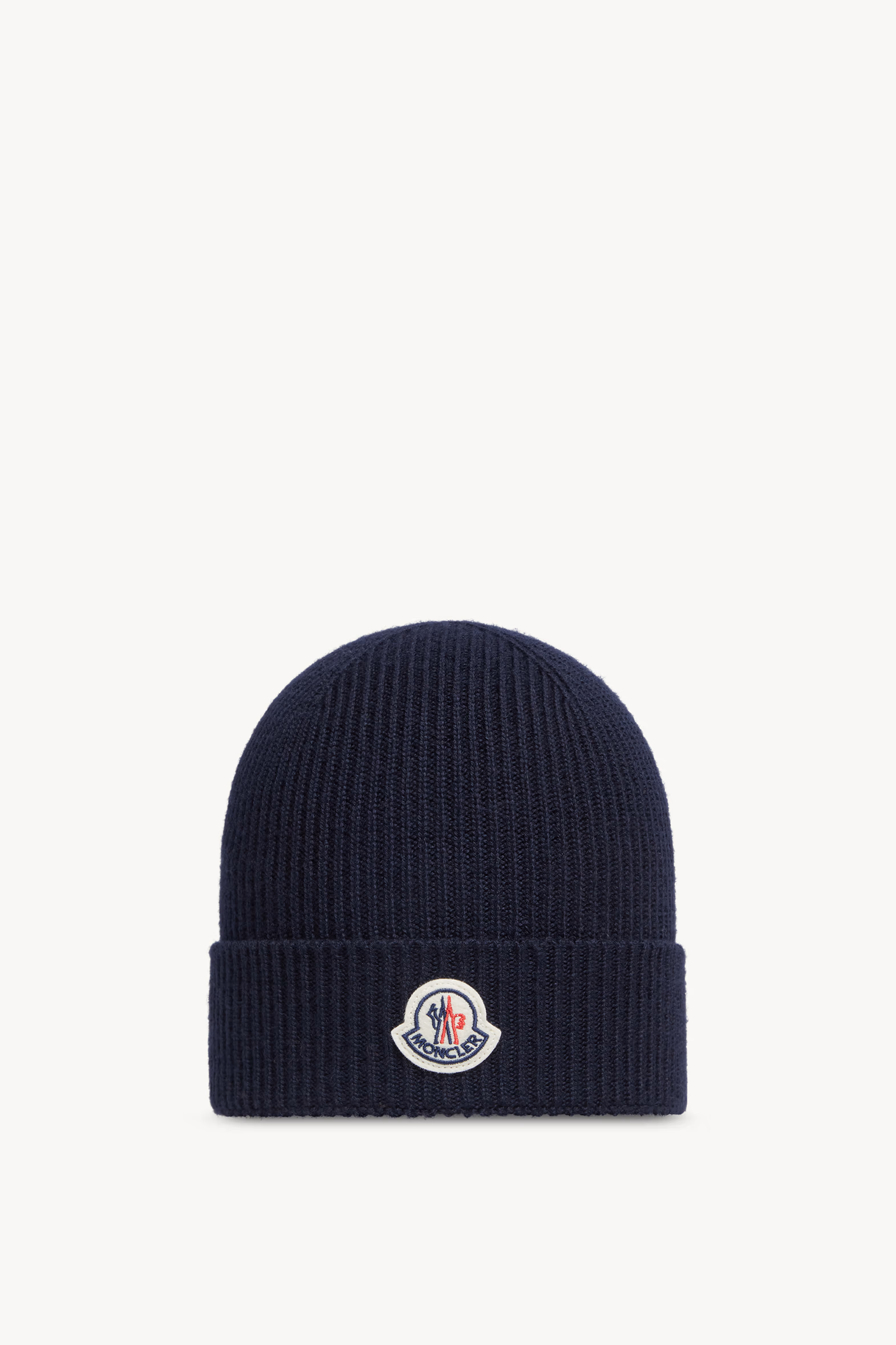 Bonnet en laine Mixte Bleu marine Moncler 0